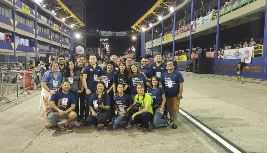  Imprensa presente no segundo dia do Desfile Oficial das Escolas de Samba de Belém