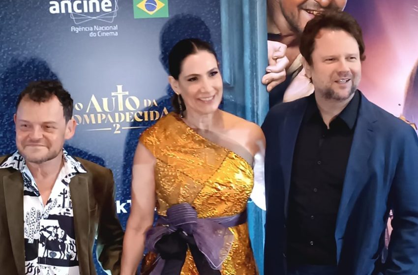  Filme “O Auto da Compadecida 2” tem pré-estreia muito concorrida no Rio de Janeiro