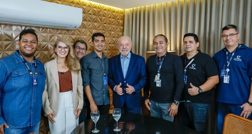  Presidente Lula concede entrevista exclusiva à TV Liberal, imprensa na cobertura da visita presidencial e outras notícias